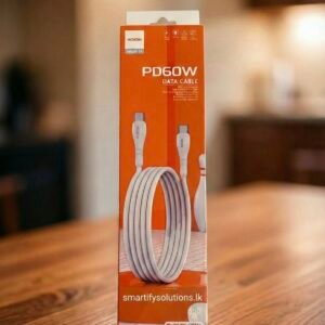 moxom mx cb332 pd60w type c to type c fast charging data cable (1m)