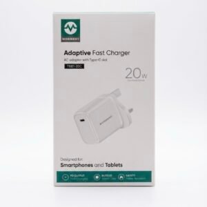 morbest tb81 20c 20w adaptive fast charger – usb c power delivery (uk plug)